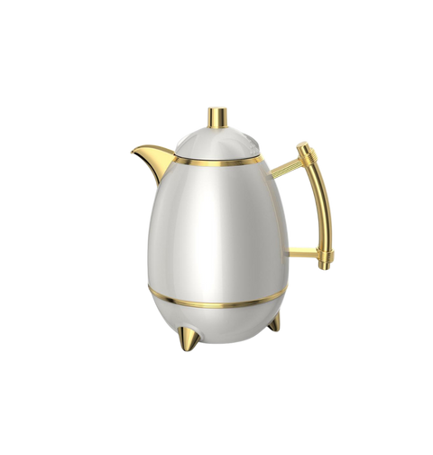 Royal Dallah | AQEEQ model | White and Gold
