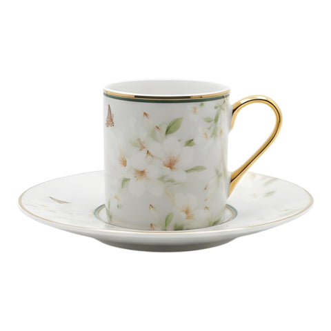 Royal Victoria Cylinder Coffee Cups | Set 6 Pieces | Yasmine