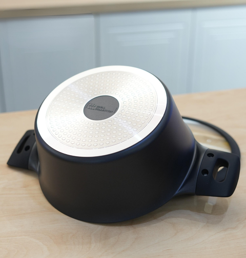 طقم جرانيت | موديل نوردك | 9 قطع | لون اسود