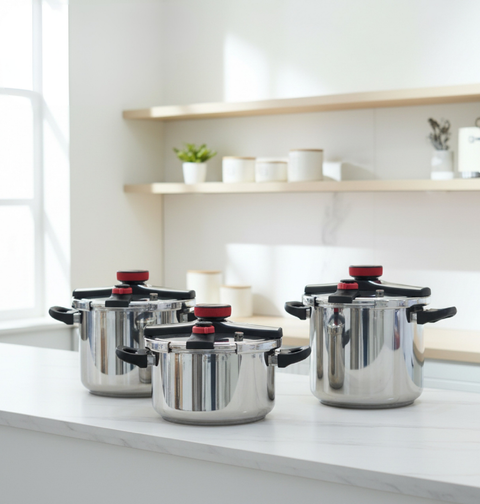 طناجر ضغط ستانلس ستيل | 8 لتر