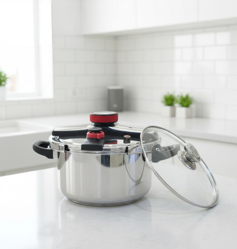 طناجر ضغط ستانلس ستيل | 8 لتر