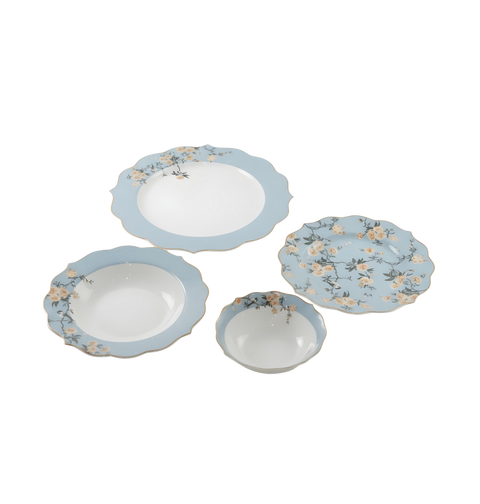 Royal Victoria Dinner Set | 24 Pieces | English Rose