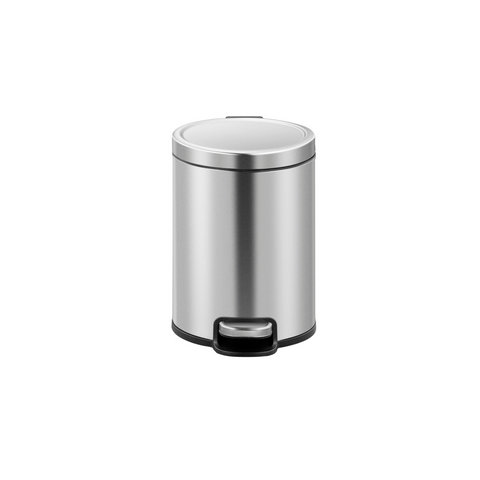 EKO Stainless Steel Step Trash Bin – 8L