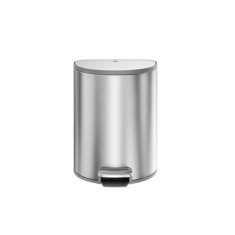 EKO Stainless Steel Half-Moon Pedal -10 l