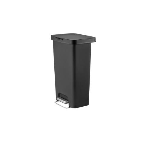 EKO Slim Step Trash Bin – 45L – Black