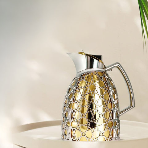 Royal Dallah | Andalus model | Gold with Silver