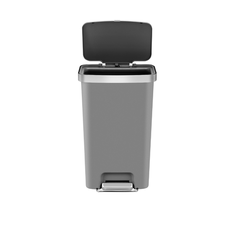 EKO Rectangular Step Trash Bin-45L