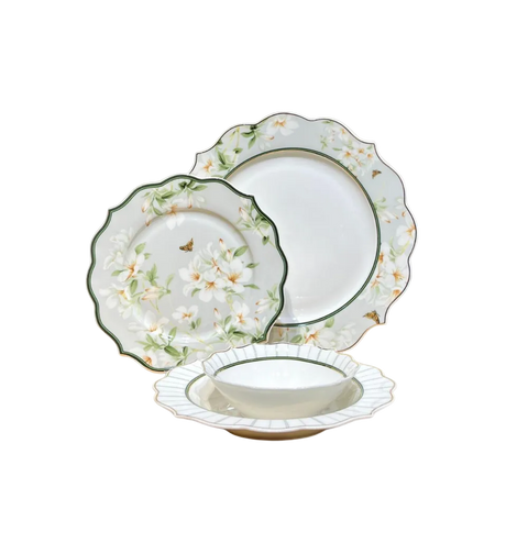 Royal Victoria Dinner Set | 24 Pieces | Yasmine