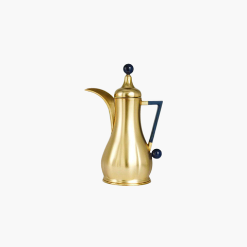 Royal Dallah | Ustora model | Gold with Blue