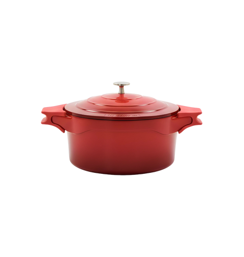 Royal Cast Aluminum Casserole | 24cm | Red