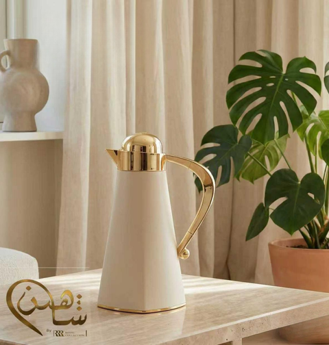 Royal Dallah | Shaheen model | Beige and gold