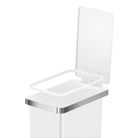 EKO Slim Step Trash Bin – 45L – White
