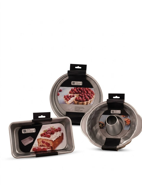 Cake Baking Molds Set – 3 Pieces