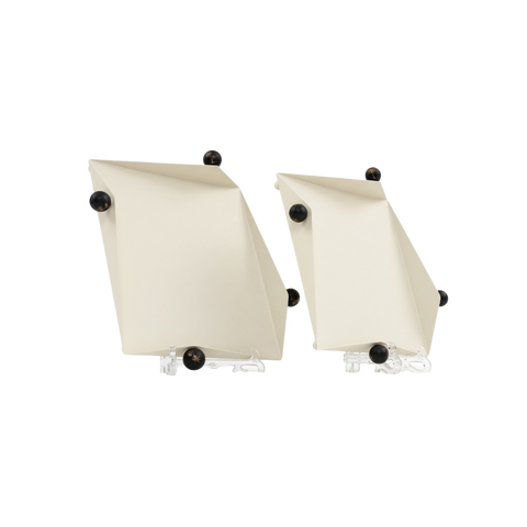 Beige square Serving Trays Set – 2 Pieces