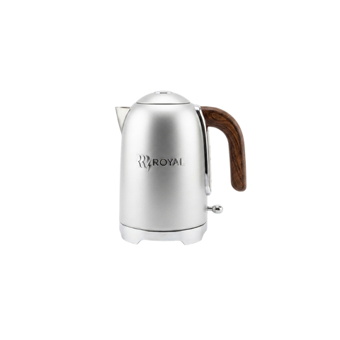 Royal Kettle | Silver and Wood