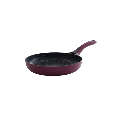 Royal Cast Aluminum Frying Pan | 28cm | Burgundy