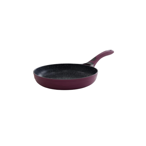 Royal Cast Aluminum Frying Pan | 24cm | Burgundy
