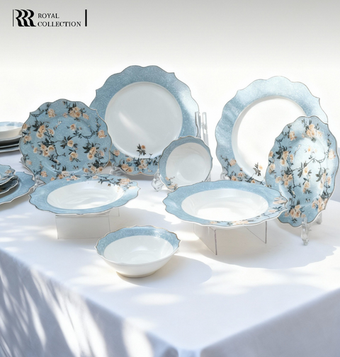 Royal Victoria Dinner Set | 24 Pieces | English Rose