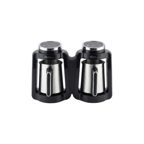 Royal Double Turkish Coffee Maker | Stainless Steel | 800W