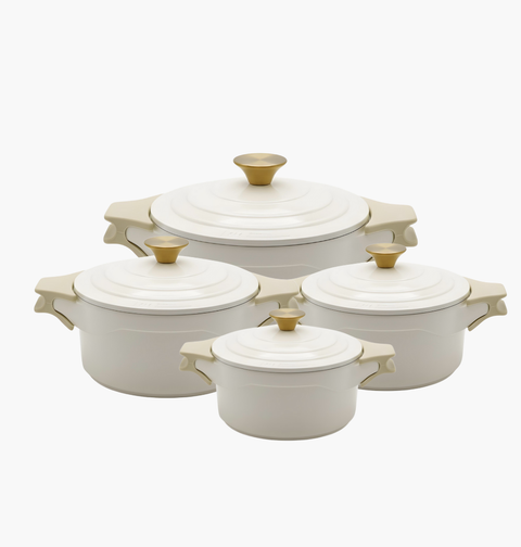 Royal Cast Aluminum Casserole | 24cm | Beige