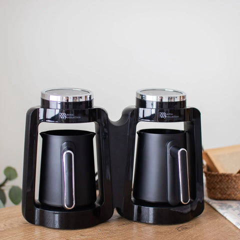 Royal Double Turkish Coffee Maker | Black | 800W