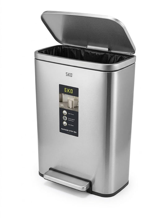 EKO Pedal Bin –Stanless steel  50L